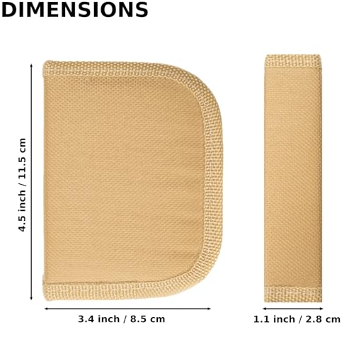 Military Survival Sewing Kit Portable Sewing Kit with Buttons for Men/Women | Small Repair Tools with Zipper Closure in Durable Nylon Case for Travel Field Emergency, Mini Pocket Travel Sewing Kit - color: Coyote