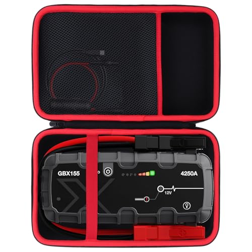 Lebakort Storage Case Compatible with Boost X GBX155 / Boost Pro GB150 UltraSafe Portable Lithium Jump Starter - size: for Boost X GBX155 / Boost Pro GB150