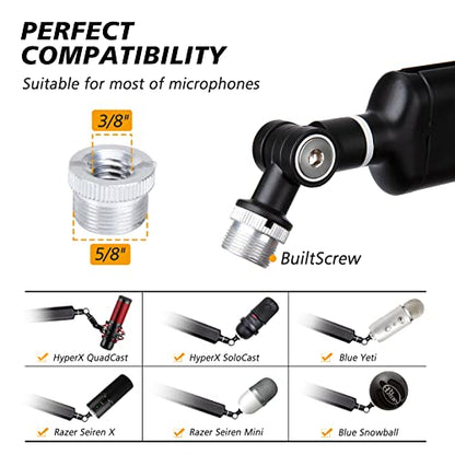 SUNMON Boom Arm for Blue Yeti, Microphone Stand with Extension Tube - color: 𝙈𝙞𝙘𝙧𝙤𝙥𝙝𝙤𝙣𝙚 𝘽𝙤𝙤𝙢 𝘼𝙧𝙢