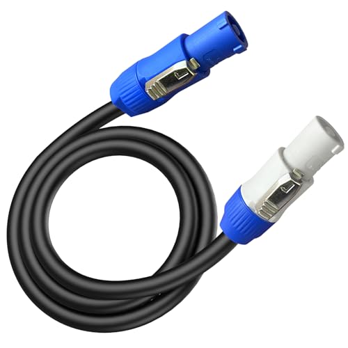PowerCon Power Cable 12AWG 3 Pin PowerCon Extension Cable-3FT - size: 3FT