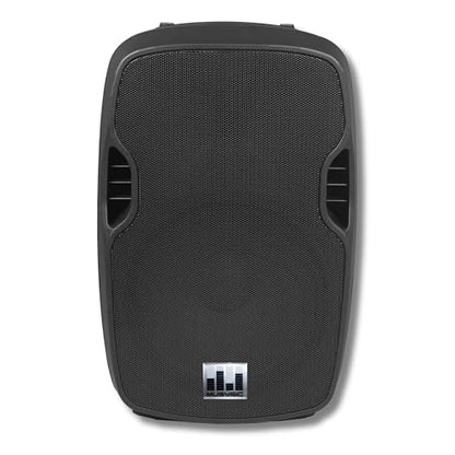 MUSYSIC 15 Inch Passive PA Speaker - 1200W Peak Power Professional | DJ Loudspeaker with Titanium Driver, ABS Cabinet, Flyable & Stand Mountable for Live Sound, Church, Events & Mores - size: 15 Inch 1200W