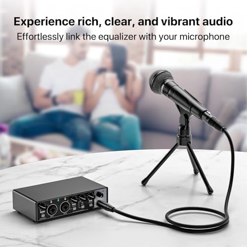 XLR Female to 1/4 Inch(6.35mm) TRS Jack Lead- Balanced XLR Microphone Cable Mic Cord, 3 Feet 2 Pack