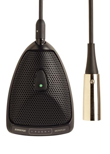 Shure MX393/O Condenser Microphone - Omni - style: Omni