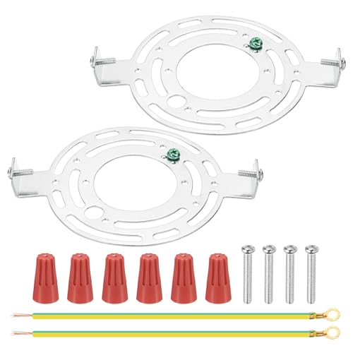 2 Set 135mm 5.31" Universal Light Fixture Mounting Bracket Kit - size: 135mm (5.31")