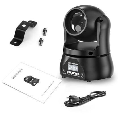 U`King 40W LED Moving Head Light RGBW Beam Lighting Stage Lights with DMX Sound Activated Auto Mode for Parties Wedding Clue Live Band Show Church - 2 Pack