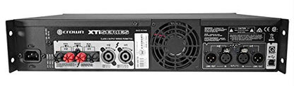 Crown XTi1002 Two-channel, 1400-Watt at 4Ω Bridged, 500-Watt at 4Ω Dual, Professional Power Amplifier. Black and Gray - size: 500-Watts