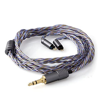 Linsoul Tripowin Zoe 4-Core Hybrid Litz IEM Upgrade Replacement IEM Cable - size: 2pin, style: 3.5mm