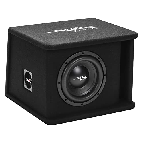 Skar Audio Single 8" 700W Loaded SDR Series Vented Subwoofer Enclosure | SDR-1X8D2 - size: Single 8" D2 Loaded Enclosure