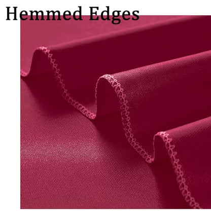 10x8ft Wrinkle Free Burgundy Backdrop Curtain Maroon Backdrop Drapes, Thick Fabric Wedding Curtains Party Background for Baby Shower Birthday Parties - color: Maroon, size: 10ftx8ft