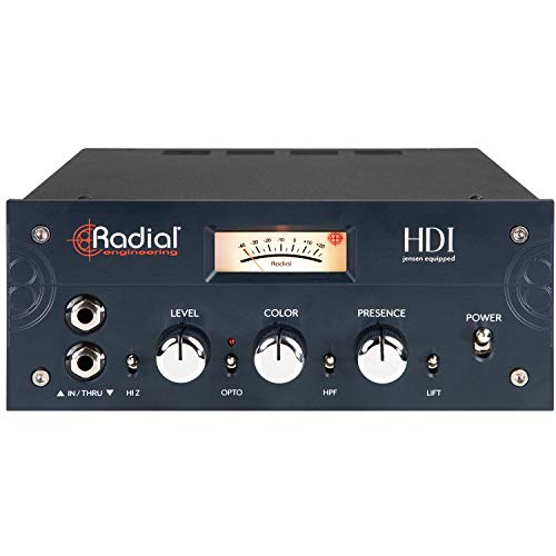 Radial HDI Studio Grade 1-channel Active Instrument Direct Box