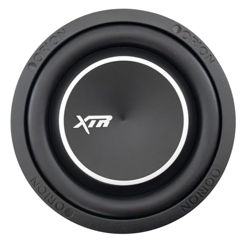 ORION XTR12SWD4 XTR Series 12" Shallow Subwoofer, 2000W, Dual 4 Ohm | 2000W Max, 500W RMS, Dual 2" Voice Coil, UV-Coated Cone, NBR Surround, Slim Design, Car Audio - style: 12" - DUAL 4 OHM