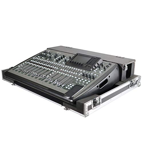 ProX XS-BX32DHW ATA Digital Audio Mixer Flight Case for Behringer X32 Console with Doghouse compartment and Caster wheels