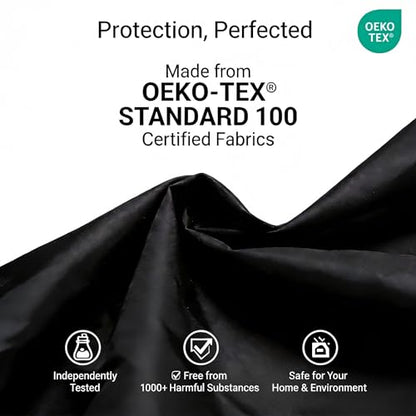 2-Pack Waterproof Speaker Covers for Polk Audio Atrium 4, 6x7x10in | Waterproof Dustproof Cover for Patio Speaker, Outdoor Protective Cover - Black, 6"Wx7"Dx10"H - size: Fit for Polk Audio Atrium 4
