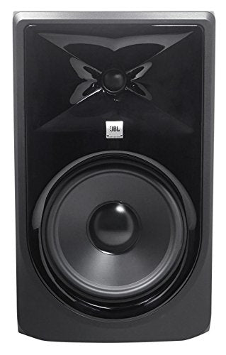 JBL Professional 308P MkII 8-Inch, 2-Way, Powered, Active Monitor Speaker for Near Field Music Production, Studio Monitor, Desktop Computer, Hi-Fi Audio. Sold individually, Black - style: 308P single