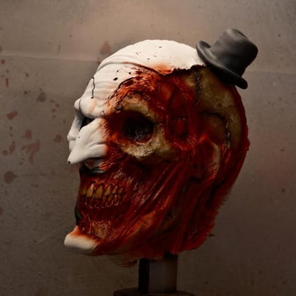 Art The Clown Mask Scary Killer Clown Masks Full Head Latex Halloween Terrifier Costume For Adults - color: Rottenclown