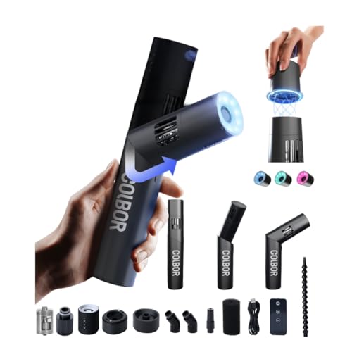 COLBOR CF5 Mini Fog Machine Portable Smoke Machine Fog for Photography, Fogger Haze Maker for Stage Streaming Parties Weddings Scene Effect Content Creator - size: CF5
