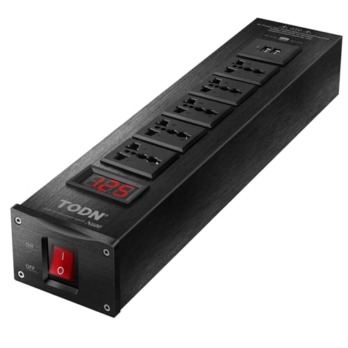 TODN Audio Power Conditioner for Studio - CE-EMC/LVD Certified - N600 | Clean up Power/Noise Reduction/Surge Protection/Improved Performance - size: PC-N600-MAX