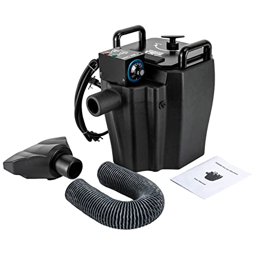 3500W Dry Ice Fog Machine, Low Lying Smoke Machine High Density Fog Professional Stage Fogger 150㎡/1614ft² Coverage Stage Effect Dry Ice Smoke Machine for Halloween Stage Wedding Party Club Christmas