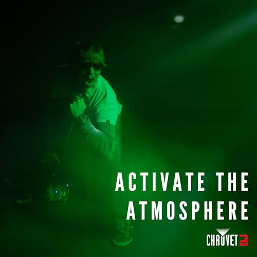 CHAUVET DJ Hurricane 1000 Compact Fog Machine with wireless Remote | Dense atmospheric haze for nightclubs, party nights, holiday displays and live events, quick heat-up, hands-free triggering - style: 1000