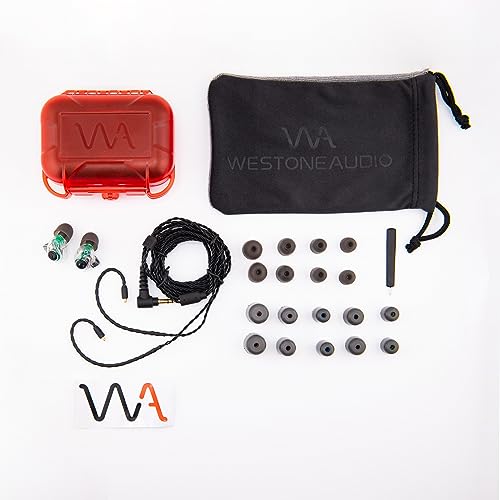 Westone Audio Pro X30 IEM Earphones - Three-Driver Noise Isolating Musician in-Ear Monitor Wired Earbuds - style: 3 Drivers