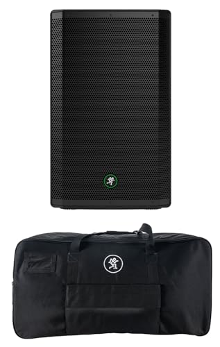 Audiosavings Bundle: (1) Mackie Thrash215 15" 1300W Powered Active DJ PA Speaker Thrash 215 Bundle with (1) Mackie THRASH215 Bag Carry Case for Thrash 215 15" PA DJ Speaker (2 Items)