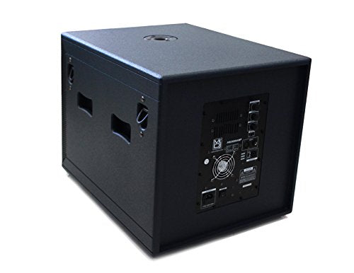 Mr. Dj PRO5000AMP 15" 5000W Professional Series Active/Pre Amplified Subwoofer