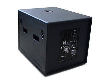 Mr. Dj PRO5000AMP 15" 5000W Professional Series Active/Pre Amplified Subwoofer