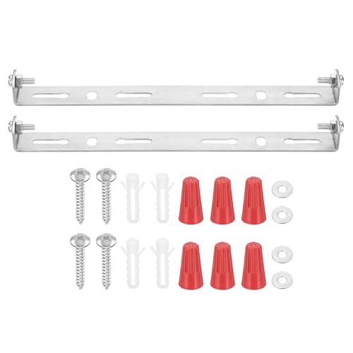 PATIKIL 175mm (6.9") Universal Light Fixture Mounting Bracket Kit, 2 Set Light Crossbar Ceiling Light Plate with Screw for Wall Lights Ceiling Lighting Pendant Chandelier - size: 175mm (6.9")