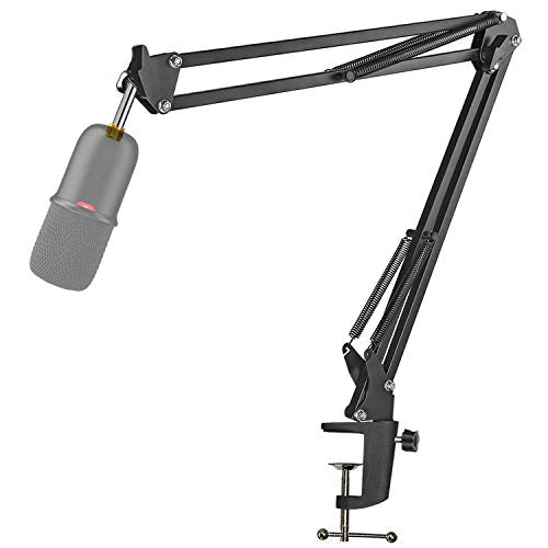 Boom Arm Stand for HyperX SoloCast 2 Boom Arm - Professional Adjustable Scissor Mic Stand Compatible with HyperX SoloCast 2 Microphone by YOUSHARES