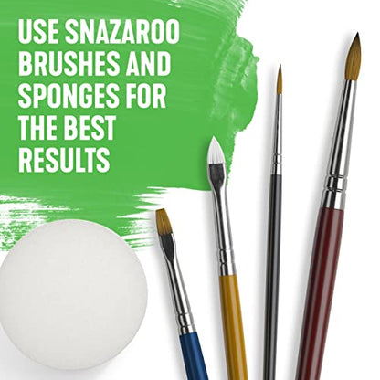 Snazaroo Classic Face and Body Paint, 18.8g Pot, Bright Yellow | Non-Toxic Hypoallergenic, Safe, Washable, Face & Body Paint for Halloween, Cosplay Costumes, Dress Up, Parties and Festivals - color: Bright Yellow, style: 18.8g (0.66-oz) Pot
