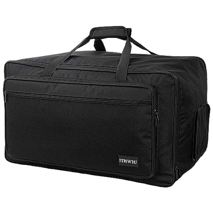 Speaker Carrying Bag with Thickened Sponge for Compact 15" Speaker Cabinets; Heavy-Duty Fits QSC K15, Yamaha DXR15 and more (IT-TOTE15), Black - size: 15'' Speaker