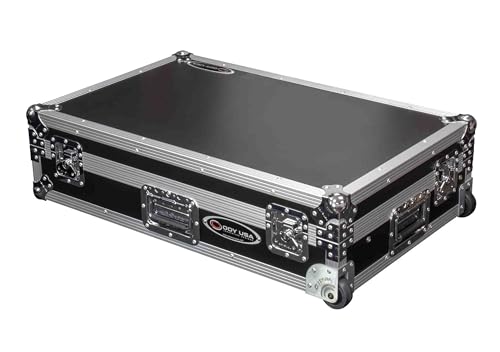 ODYSSEY FRDDJREV5GPW1U Pioneer DJ DDJ-REV5 1U Flight Case with Wheels - size: 34.25" x 22" x 9.75"