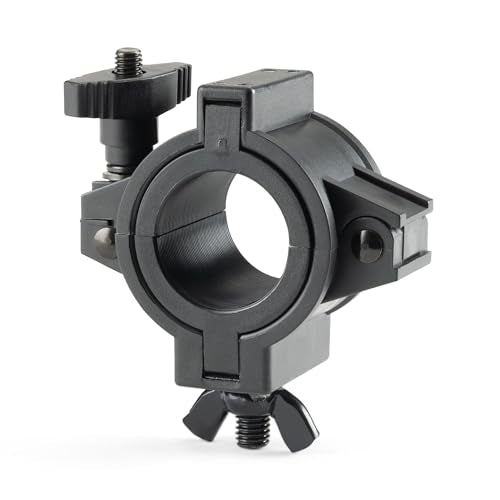 On-Stage LTA9900 Lighting O-Clamp | Polycarbonate O-clamp with 1" and 1.5" adapters for lighting fixtures, PAR cans and lasers