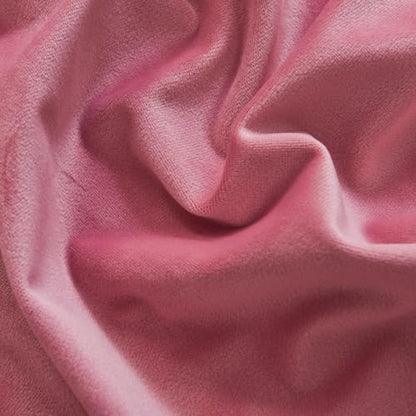 Roslynwood Candy Pink Velvet Curtains 84 inches Long - Curtains Room Darkening Thermal Insulation Rod Pocket Noise Reduction Window Drapes Panels for Dining Room/Bedroom,W52 x L84, 2 Panels - color: Candy Pink, size: 52"W x 84"L (Pack of 2)