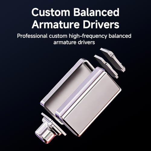 CVJ Jemine Wired IEM Earbuds for Gaming/Music, Deep Bass in Ear Monitors | Anime Ear Buds, 1DD+1BA Hybrid Driver, 3.5mm jack, Detachable 4.1ft Cable for PC/Phone/Laptop/Switch/Xbox/Ps5, No Mic - color: Character, style: no Mic