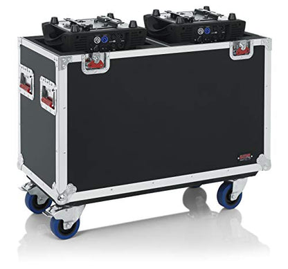 Gator Cases G-TOUR ATA Style Road Case for Two 250 Class Moving Head Style Lights (GTOURMH250) - size: MH250