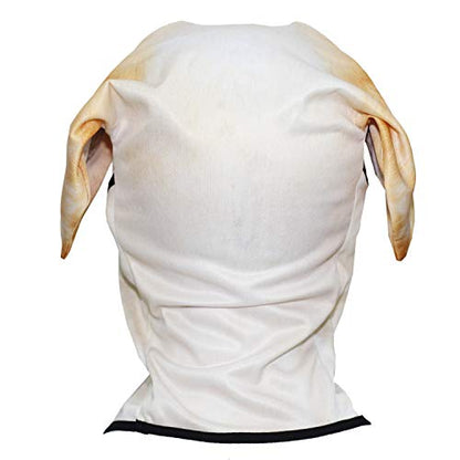 WTACTFUL 3D Animal Ears Balaclava, Breathable Face Mask for Halloween | Stand-Up Ears, Windproof Dustproof, Quick-Dry, No Fade Print, Soft, for Music Festivals Raves Ski Snowboard Moto Party - color: Labrador Retriever Mss-04