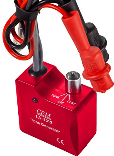 Triplett CTX590A Tone and Probe Wire Trace and Cable Test Kit with RJ11, RJ45, and Alligator Clips