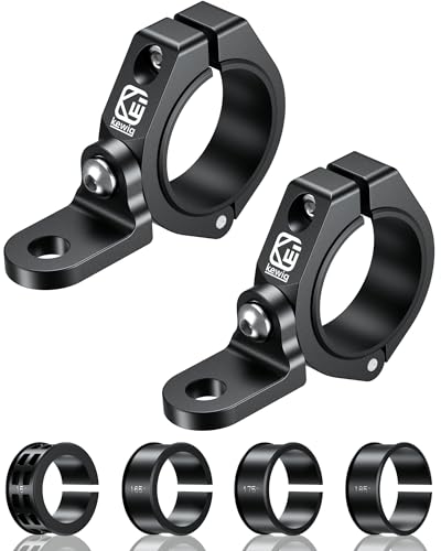 BRCOVAN 2PCS UTV Whip Light Mounts, Off-Road LED Light Bar Mounting Bracket