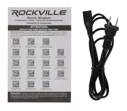 Rockville Rock Shaker 10" Classic Wood Powered Subwoofer Home Theater | 600W Peak, 300W RMS, RCA In/Out, High-Level In/Out, 20Hz-200Hz Response, MDF Enclosure, Class D Amplifier - color: Classic Wood