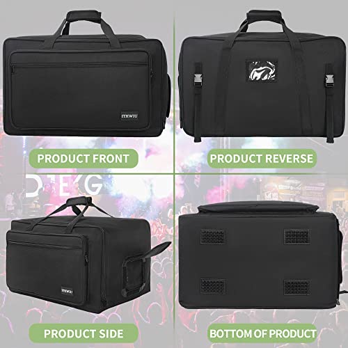 Speaker Carrying Bag with Thickened Sponge for Compact 15" Speaker Cabinets; Heavy-Duty Fits QSC K15, Yamaha DXR15 and more (IT-TOTE15), Black - size: 15'' Speaker