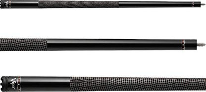 Viper by GLD Products Clutch 58" 2-Piece Pool Cue Stick, 5 Colors, 18-21 Oz - color: Lights Out, size: 21 Ounce