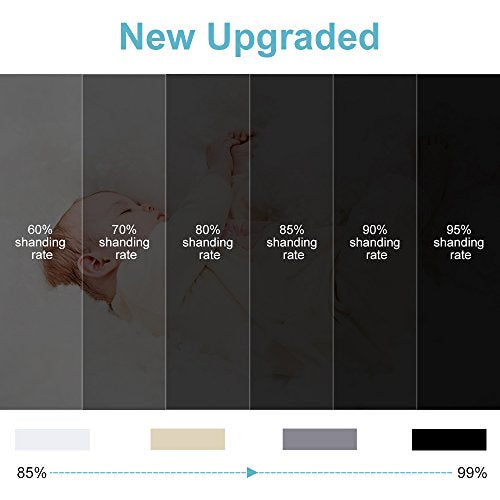 RYB HOME Room Divider Curtain for Bedroom Dining Iiving Room Studio Office - color: Black, size: 120"W x 96"L (Pack of 1)