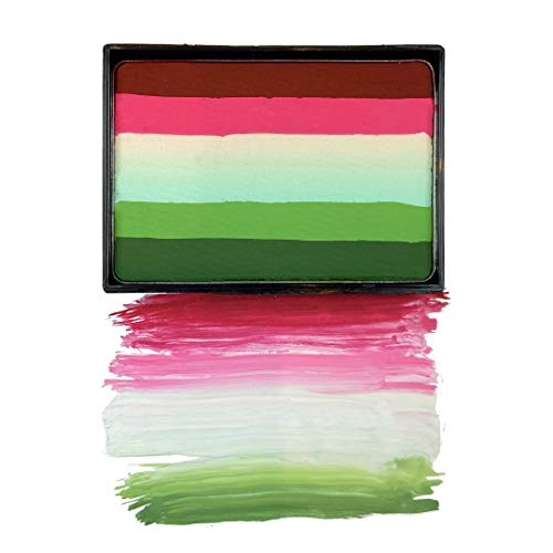 Mehron Makeup Paradise AQ Prisma Blendset - FLEUR | Professional Face & Body Paint Makeup. Perfect for Easy Color Blending. Vegan, Cruelty-Free, & Made in USA. - color: Fleur