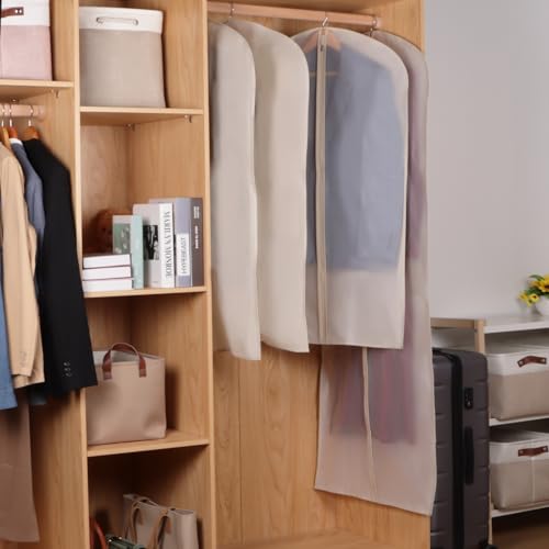 Zilink Dress Bags for Gowns Long Garment Bags for Hanging Clothes 65 in - size: 65"-3pcs