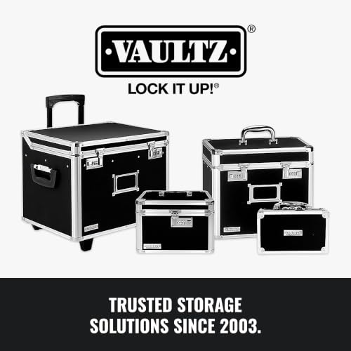 Vaultz Locking Storage Clipboard with Combination Lock, Black - color: Black, size: 1 Pack, style: Combination Lock