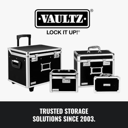 Vaultz Locking Storage Clipboard with Combination Lock, Black - color: Black, size: 1 Pack, style: Combination Lock