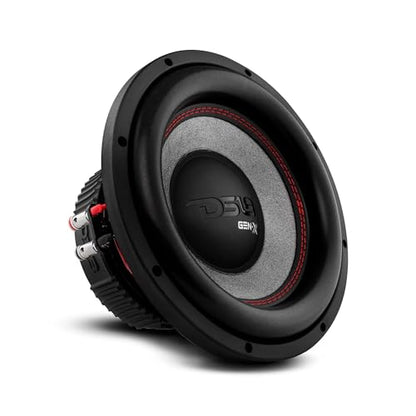 DS18 GEN-X104D Subwoofer in Black - 4 Layer Black Aluminum Voice Coil, 10", 800W Max Power, 400W RMS, Dual 4 Ohms, DVC - Powerful Car Audio Bass Speaker (1 Speaker) - style: 10-Inch
