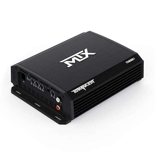 MTX 12" 1200W Dual Loaded Car Subwoofer Audio with Sub Box and Amplifier, TNP212D2 - style: Dual 12" Subwoofer Enclosure + Amplifier Subwoofer