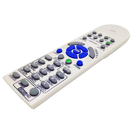 RD-469E Projector Remote Control Replacement | [INTECHING Make] For use with NEC NP-M282X M283X M302 M303WS M322 M323 M332XS M333XS M352WS M353WS M362 M363 M402 M403 ME301 - style: 7N901053